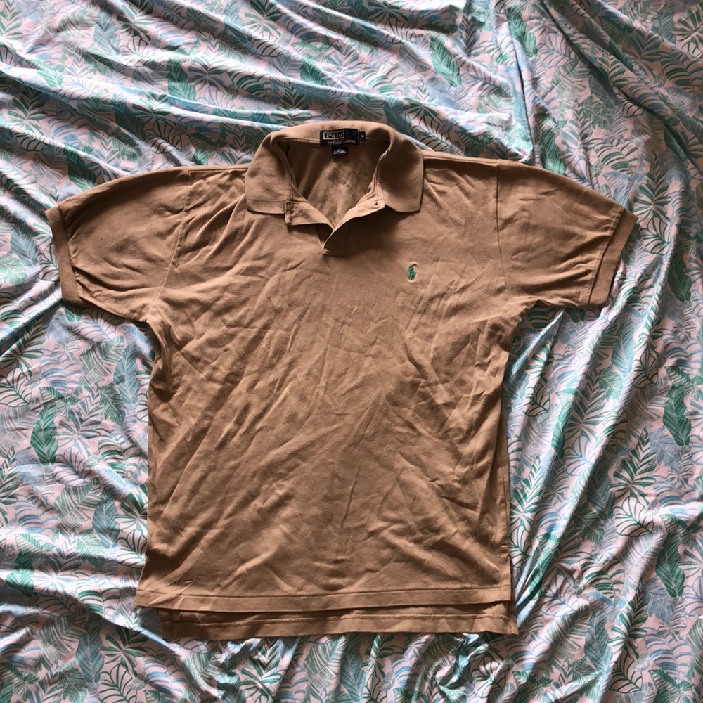 Tan Polo Shirt